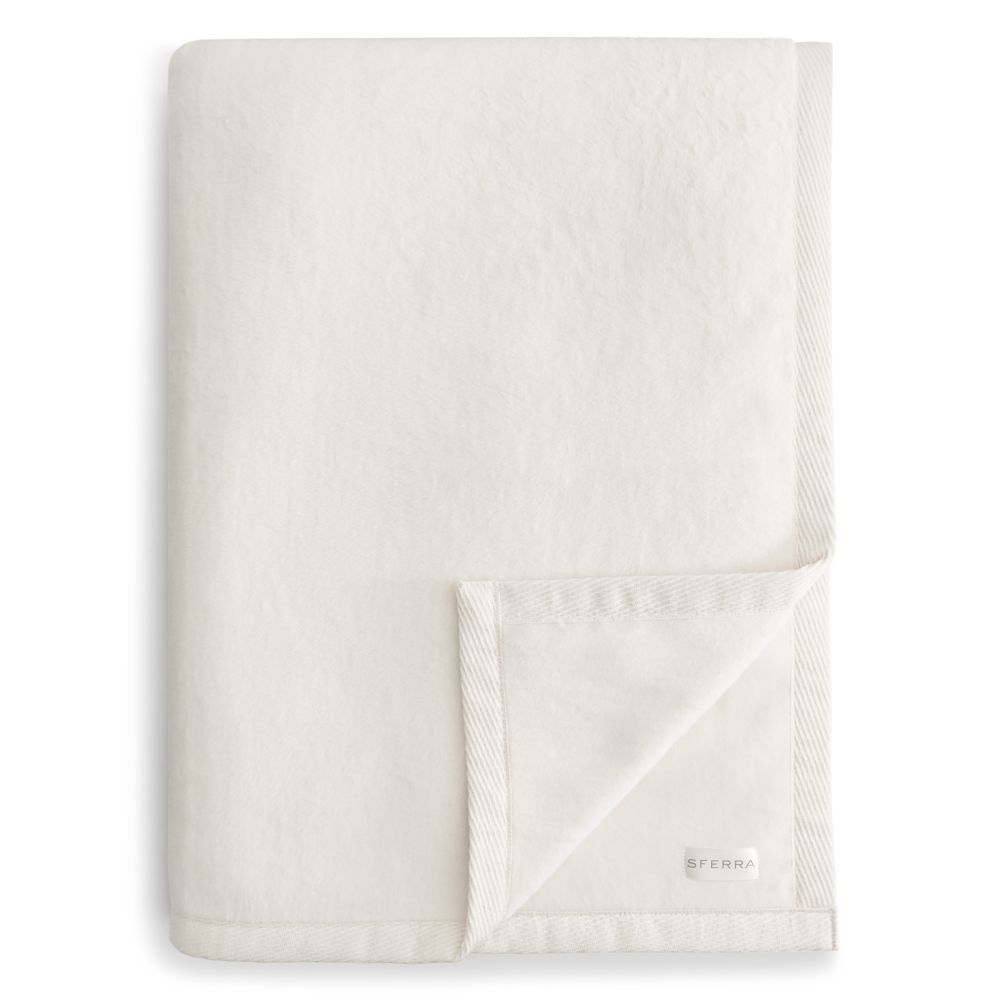 St. Moritz Baby Blanket, White