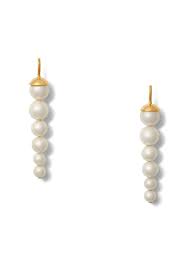 Pea Pod Pearl Earrings