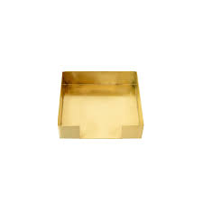 Brass Cocktail Napkin Holder