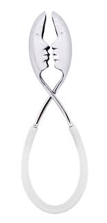 KISS White Salad Tongs