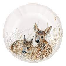 Sologne Fawn Dessert Plate