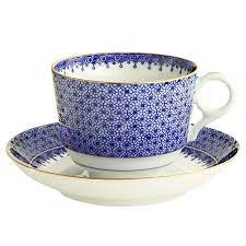 Blue Lace Cup & Saucer