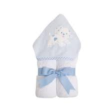 Puppy Everykid Towel-Blue