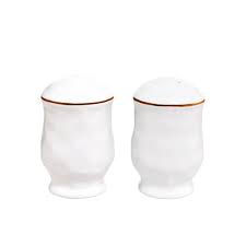 Cantaria Salt and Pepper Set White