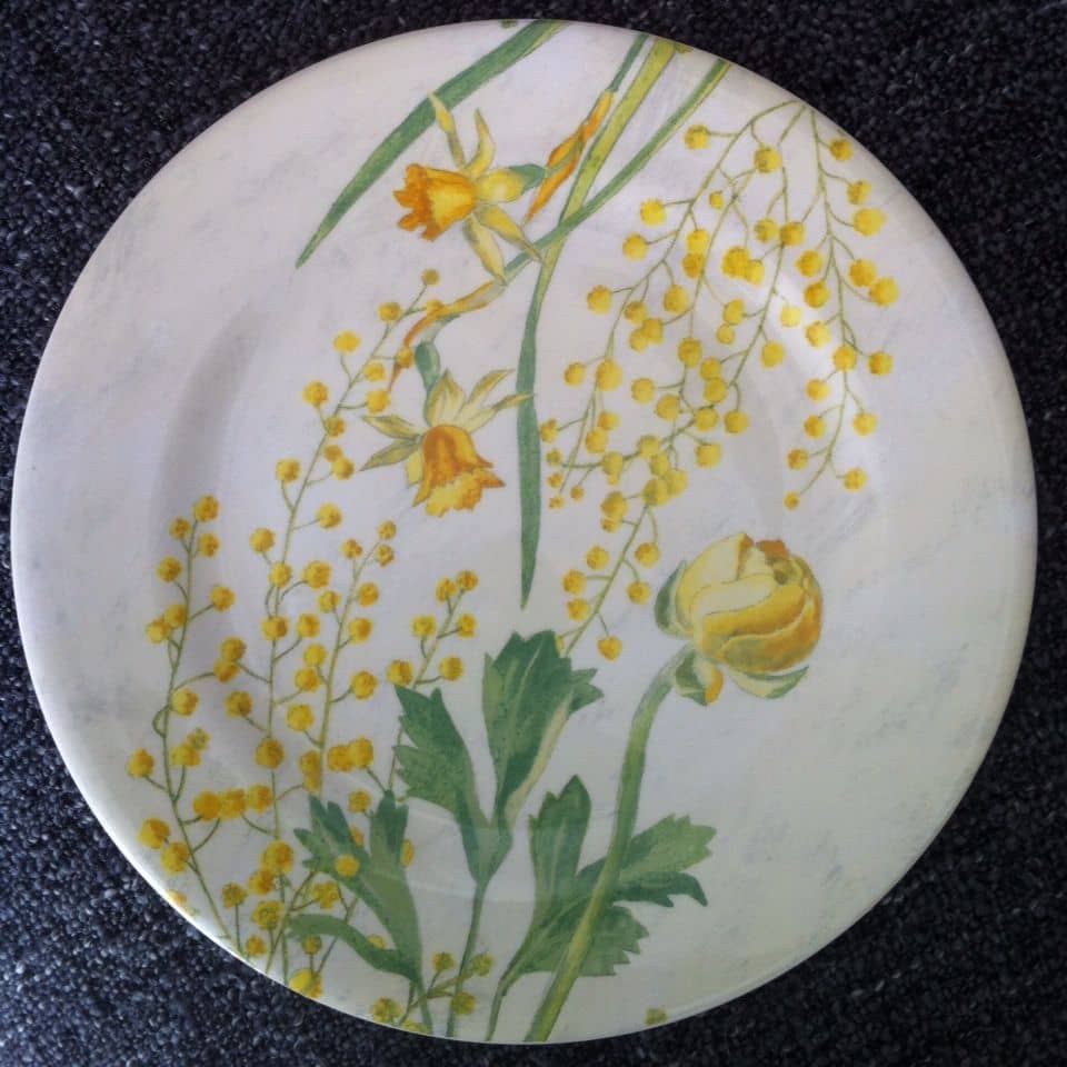 Mimosa Dinner Plate