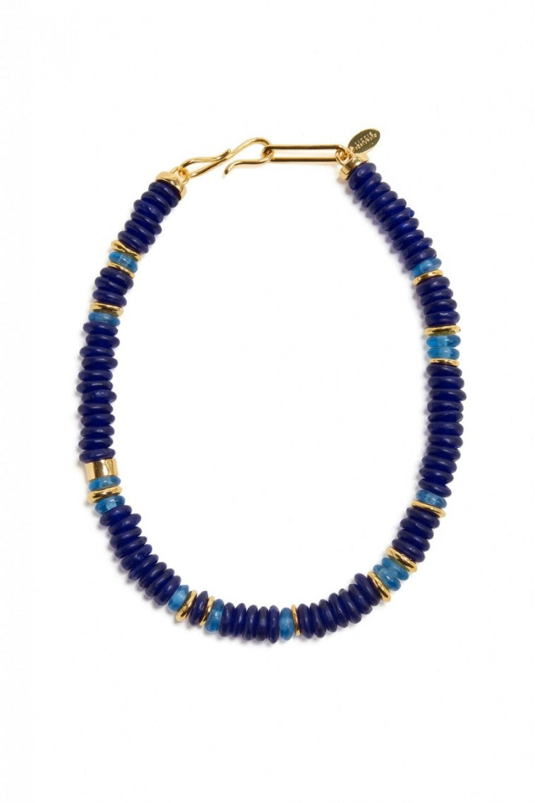 The Laguna Necklace in Cobalt