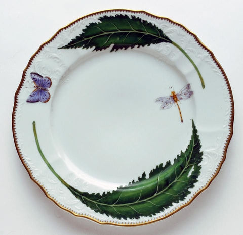 Green Leaf Dinner Plate