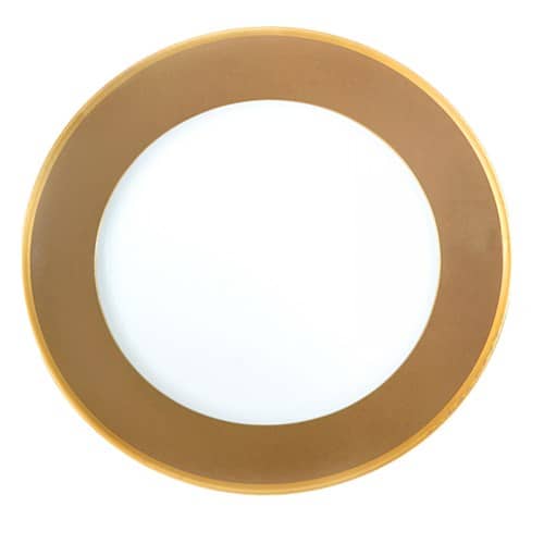 Arc En Ciel Chestnut Dessert Plate