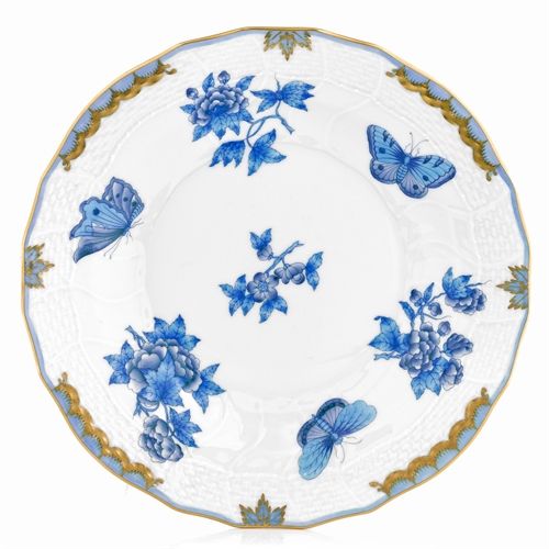 Fortuna Blue Dessert Plate