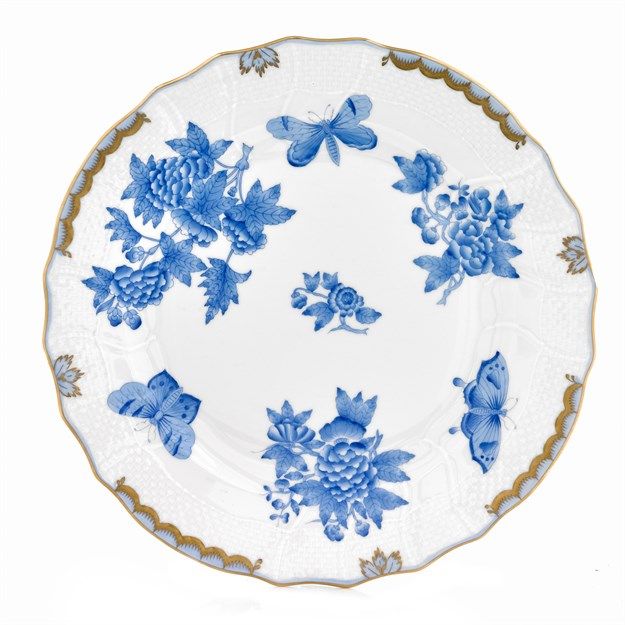 Fortuna Blue Bread & Butter Plate