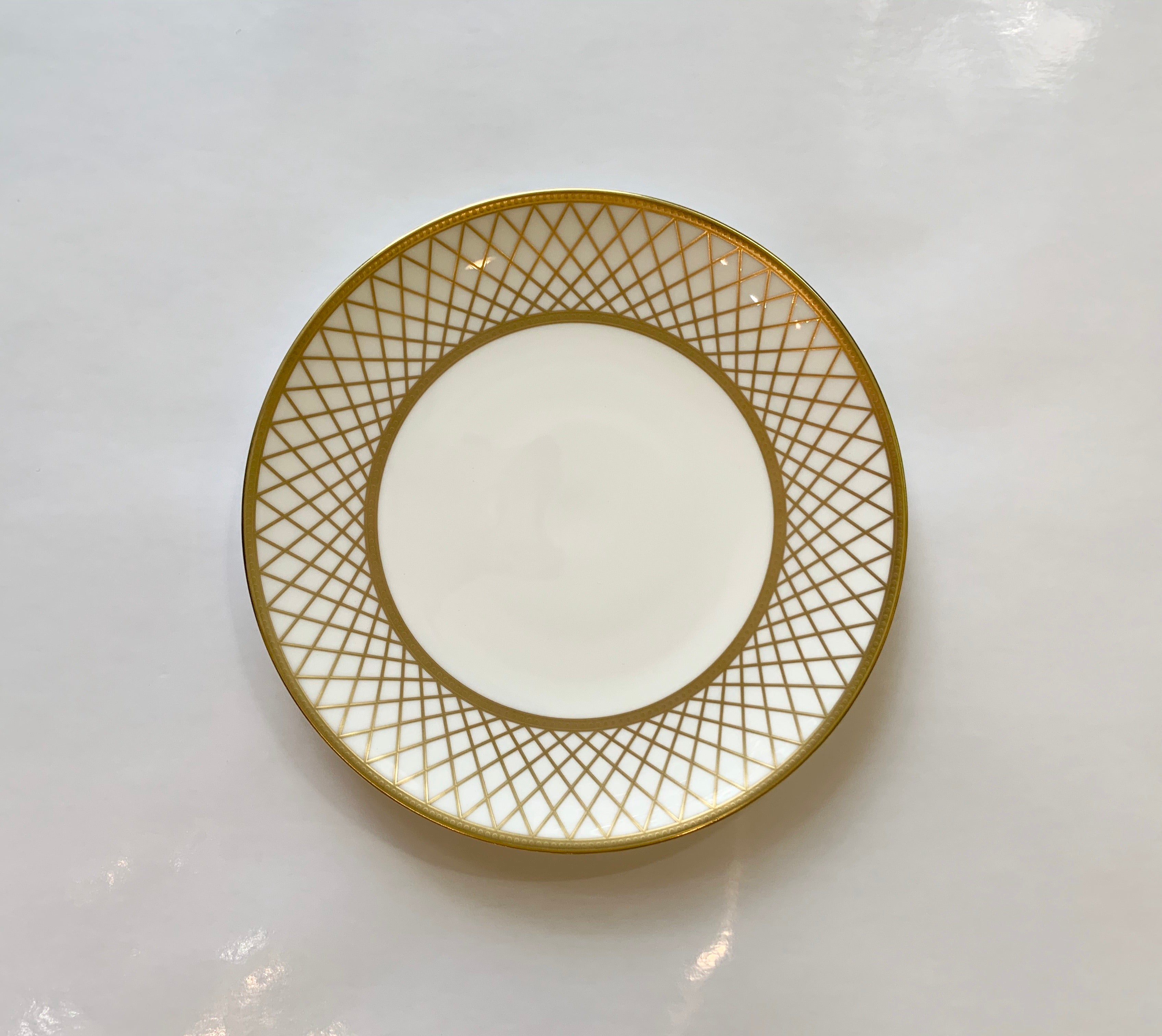 Majestic White Dessert Plate