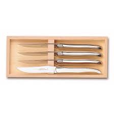 Berlingot Stainless Steel Steak Knives-Set of Four