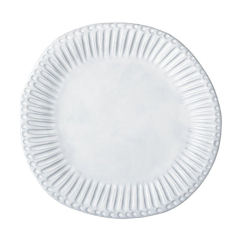 Incanto White Stripe European Dinner Plate