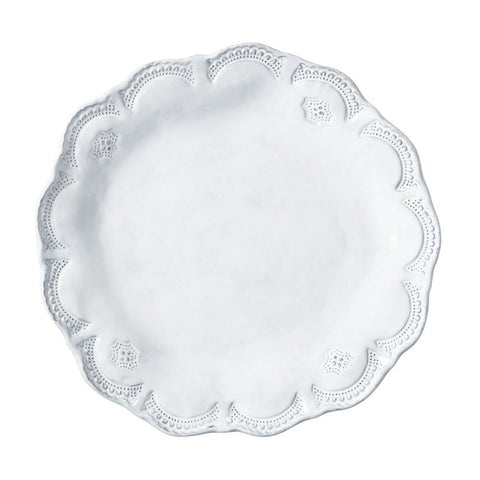 Incanto White Lace European Dinner Plate