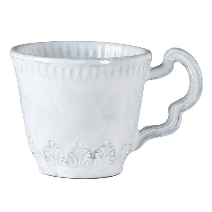 Incanto White Leaf Mug