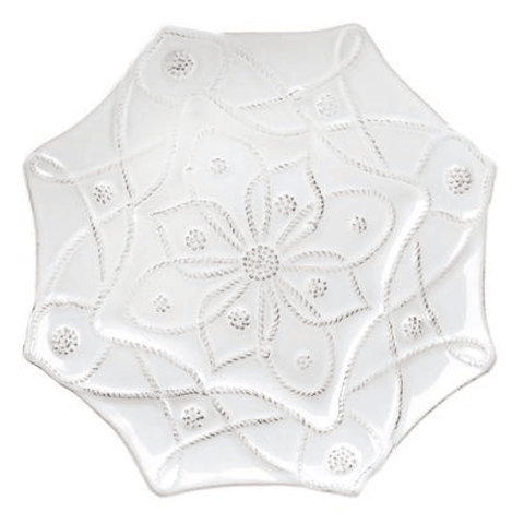 Jardins Alcazar White Dessert Plate