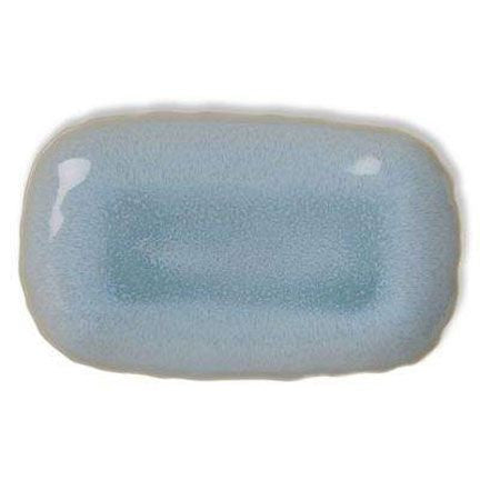 Plume Ocean Blue Rectangular Dish