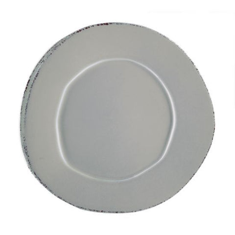 Lastra Gray European Dinner Plate