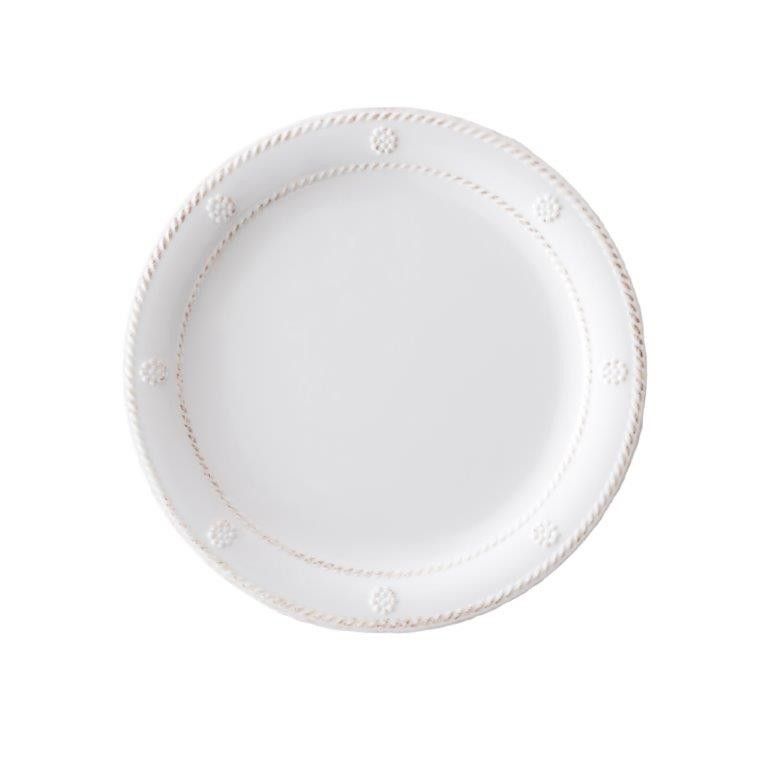 Berry & Thread Melamine White Dessert/Salad Plate