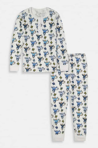 Monkey Night Pajamas, 12-18 Month