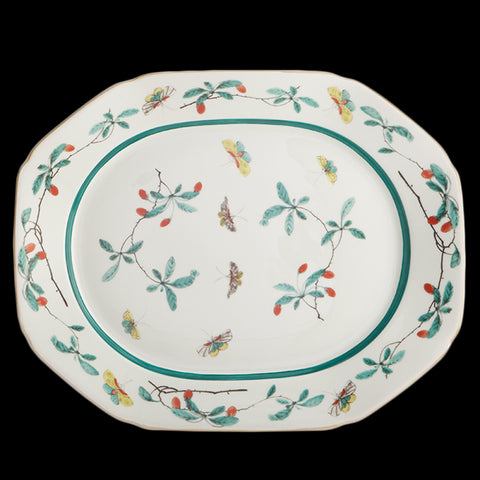 Famille Verte Octagonal Platter