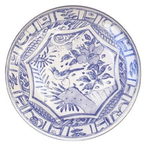 Oiseau Blue Dessert Plate