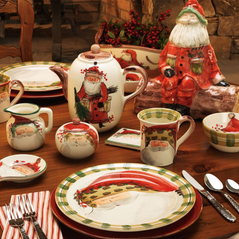 Old St. Nick Holiday Dinnerware