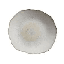 Plume Perle Large Dinner Plate