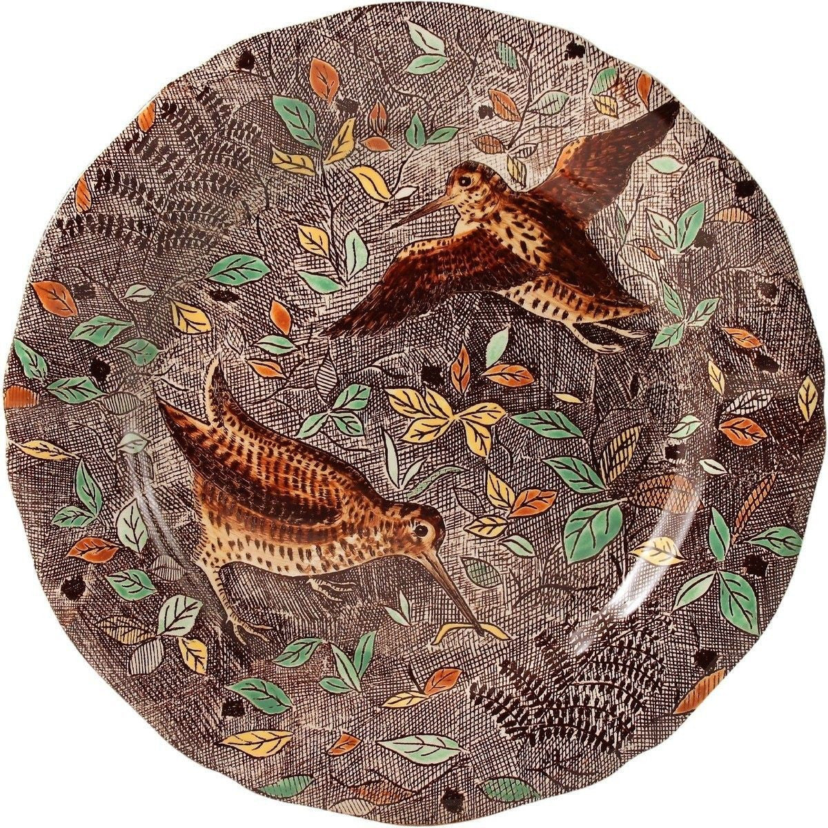 Rambouillet Dinner Plate Woodcock