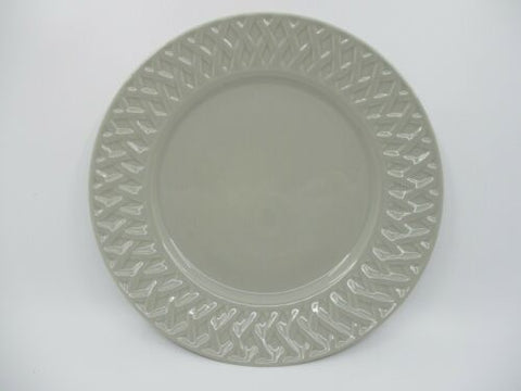 Louisiane Taupe Dessert Plate