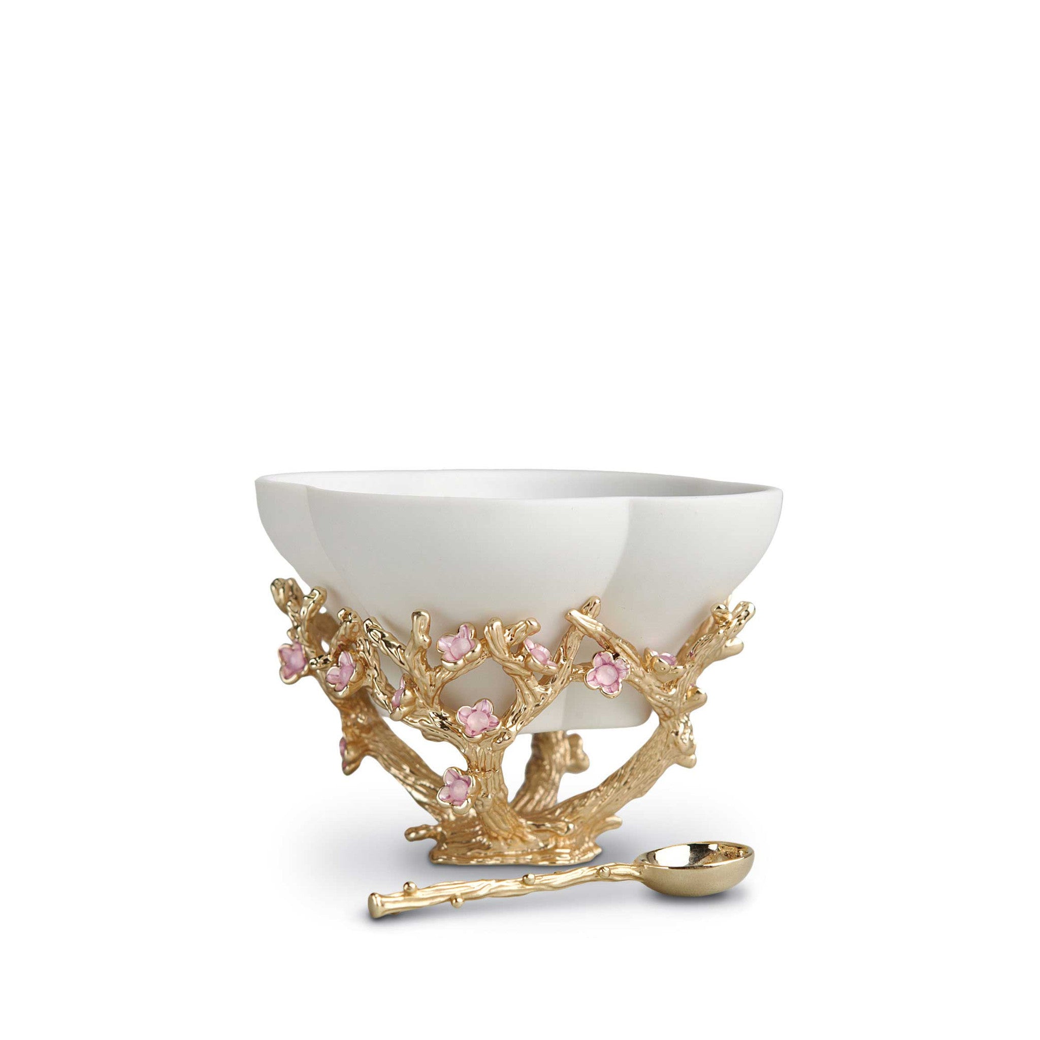 Blossom Bowl Salt Cellar With Spoon