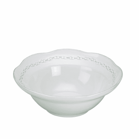 Villa Beleza Cereal Bowl Vintage White