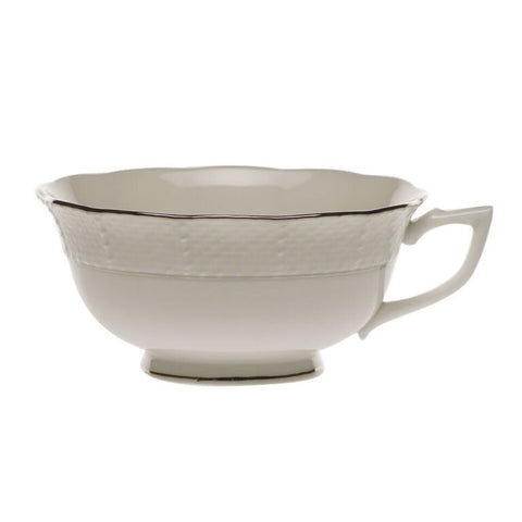 Platinum Edge Tea Cup