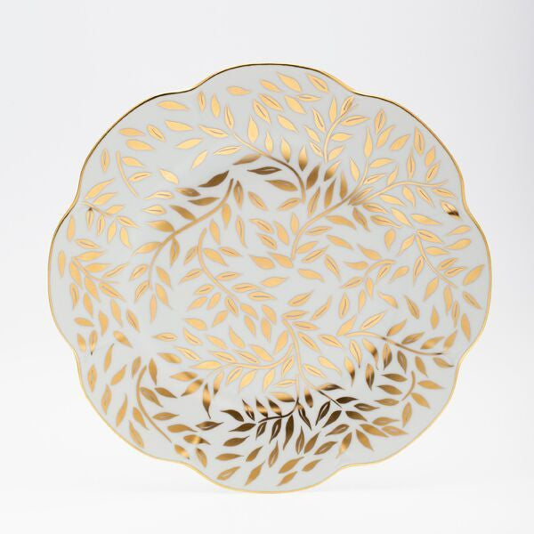 Olivier Gold Dessert Plate