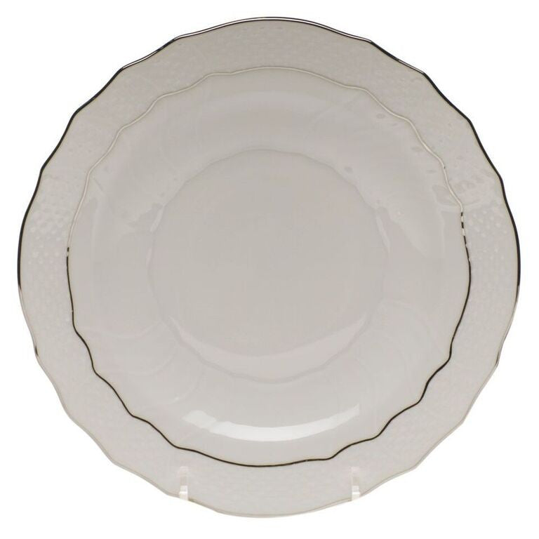 Platinum Edge Salad Plate