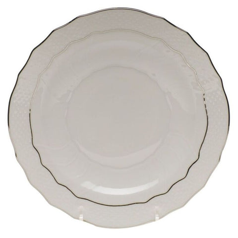 Platinum Edge Salad Plate