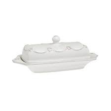 Berry & Thread Whitewash Butter Dish